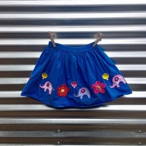 JoJo Maman Bébé elephant skirt size 4-5